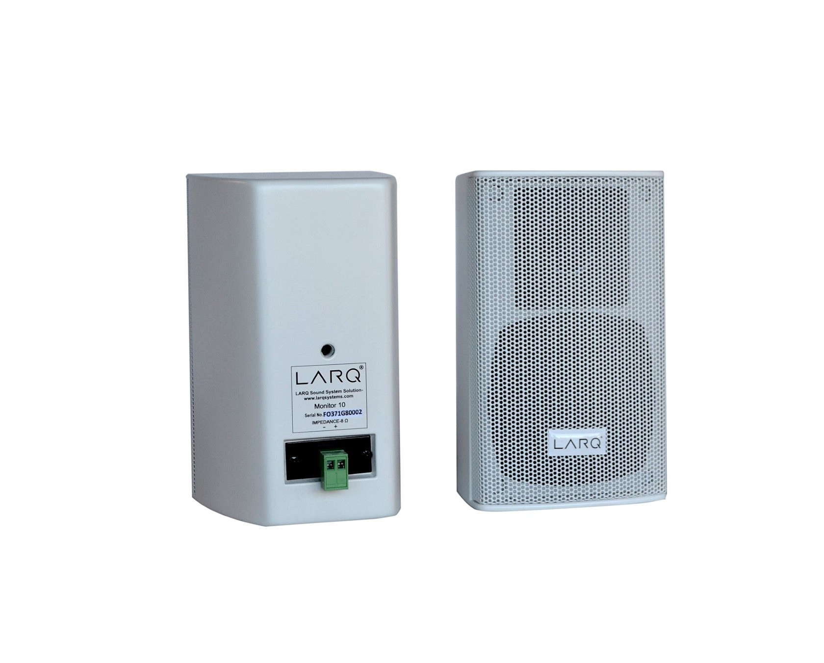 LARQ Monitor 10 satellitt høyttaler, pris pr. stk. leveres i par  Hvit - Bilde 1