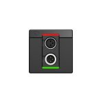 Symetrix xIO XLR 1x1 Black EURO Dante panel