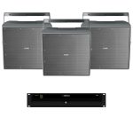 Arena BASS system med Shadow 114S - 900watt/100V